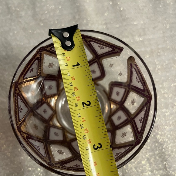 Rare 22 KT Gold Culver Ltd Barware 1960s Double Old Fashion Flared Set of 2 - Picture 7 of 9